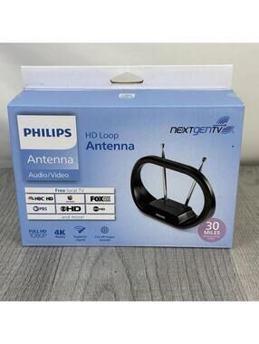 Philips Modern HD Passive Antenna - Black